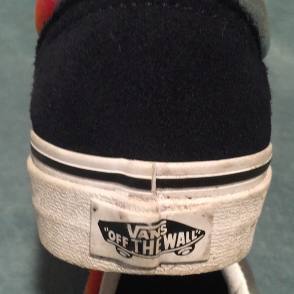 Vans sneakers in tye-dye  and suede. ALMOST BRAND NEW ONLY WORN ONCE - Picture 4 of 4